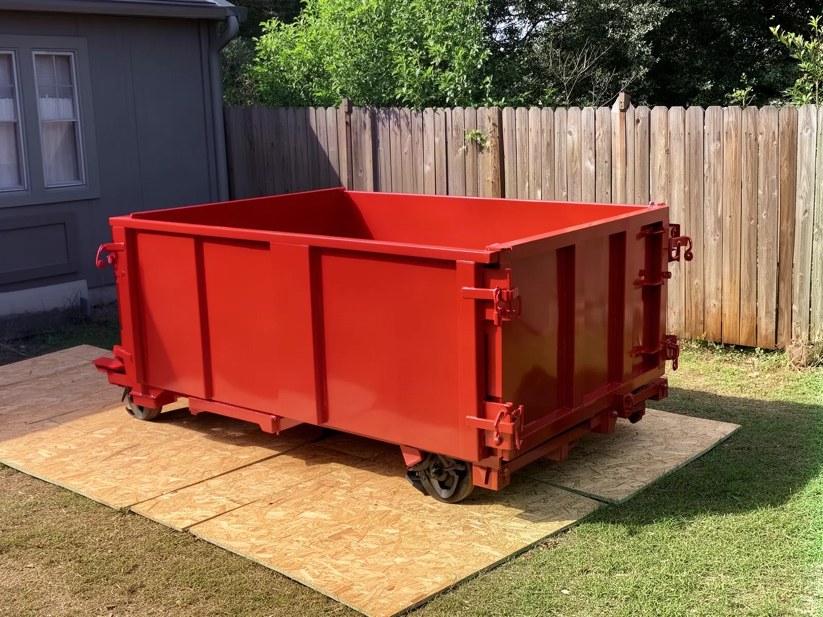 Roll-off dumpster from Elite Dumpster Rental Service in Burbank, CA
